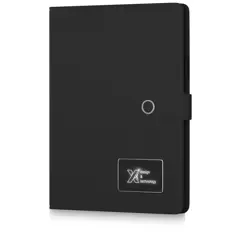 Bild på SCX.design O17 light-up A4-anteckningsbok med powerbank