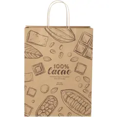 Bild på Kraftpapperspåse 120 g/m2 med tvinnade handtag – XXL