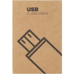 Bild på Rektangulär nedbrytbar USB i kreditkortsformat