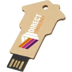Bild på Husformat USB-minne 2.0 i återvunnet papper