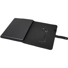 Bild på SCX.design O17 light-up A4-anteckningsbok med powerbank