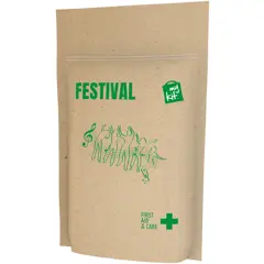 Bild på MiniKit Festival med papperspåse