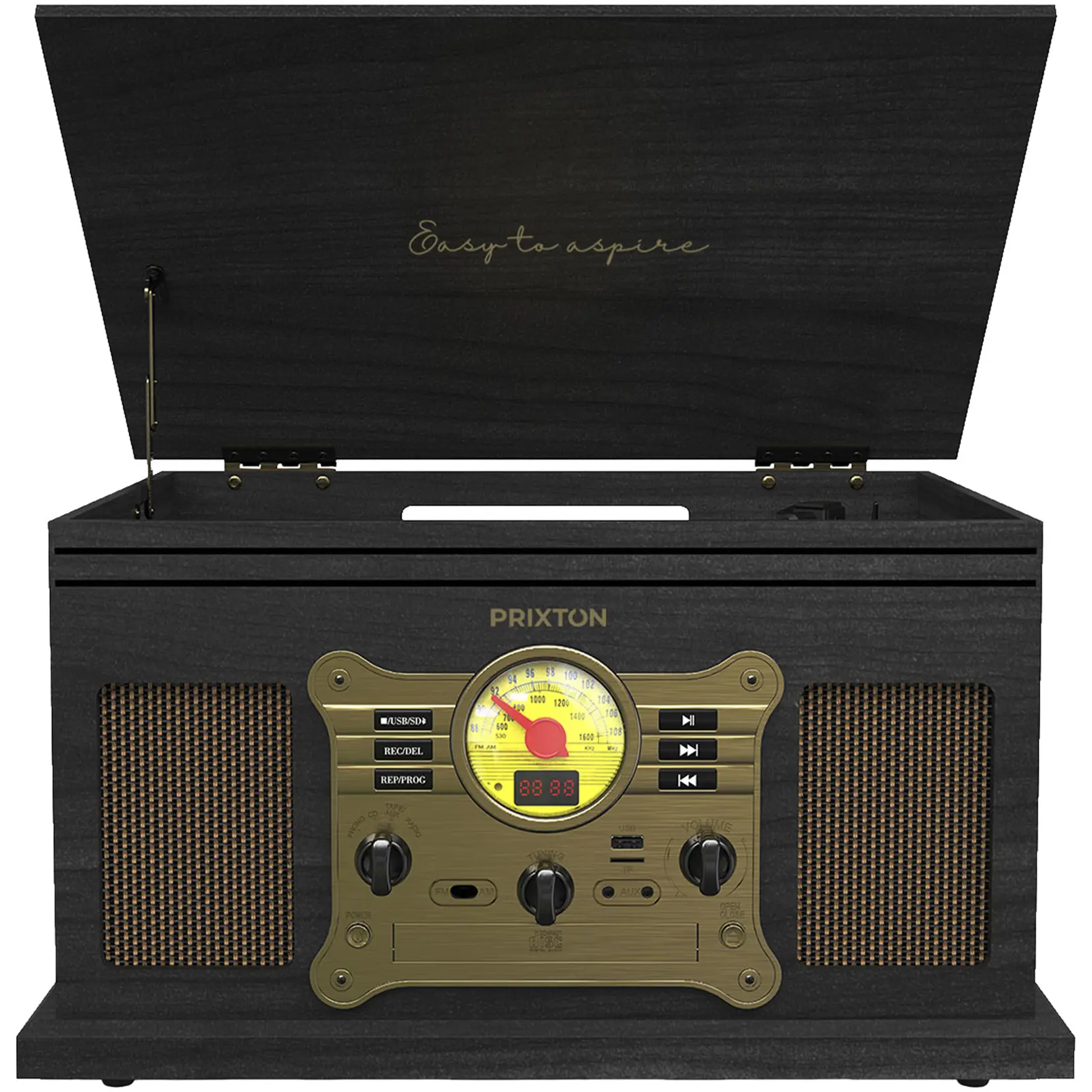 Bild på Prixton Century vinylspelare och musikspelare