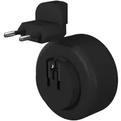 Bild på SCX.design H11 adapter med upplyst logotyp