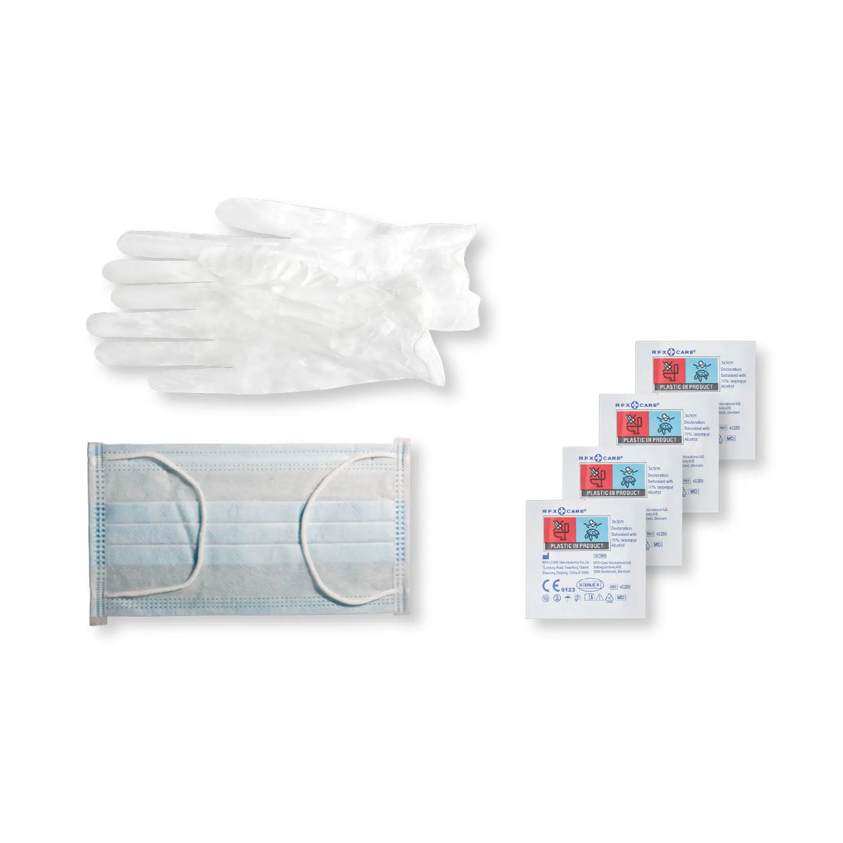 Bild på MyKit protection kit med papperspåse