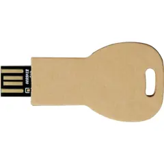 Bild på Nyckelformat USB-minne 2.0 i återvunnet papper