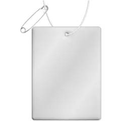 Bild på RFX™ H-12 stor rektangulär reflekterande PVC-hängare