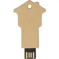 Bild på Husformat USB-minne 2.0 i återvunnet papper