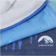 Bild på Lara sublimerad multiscarf med lager av fleece och fållar