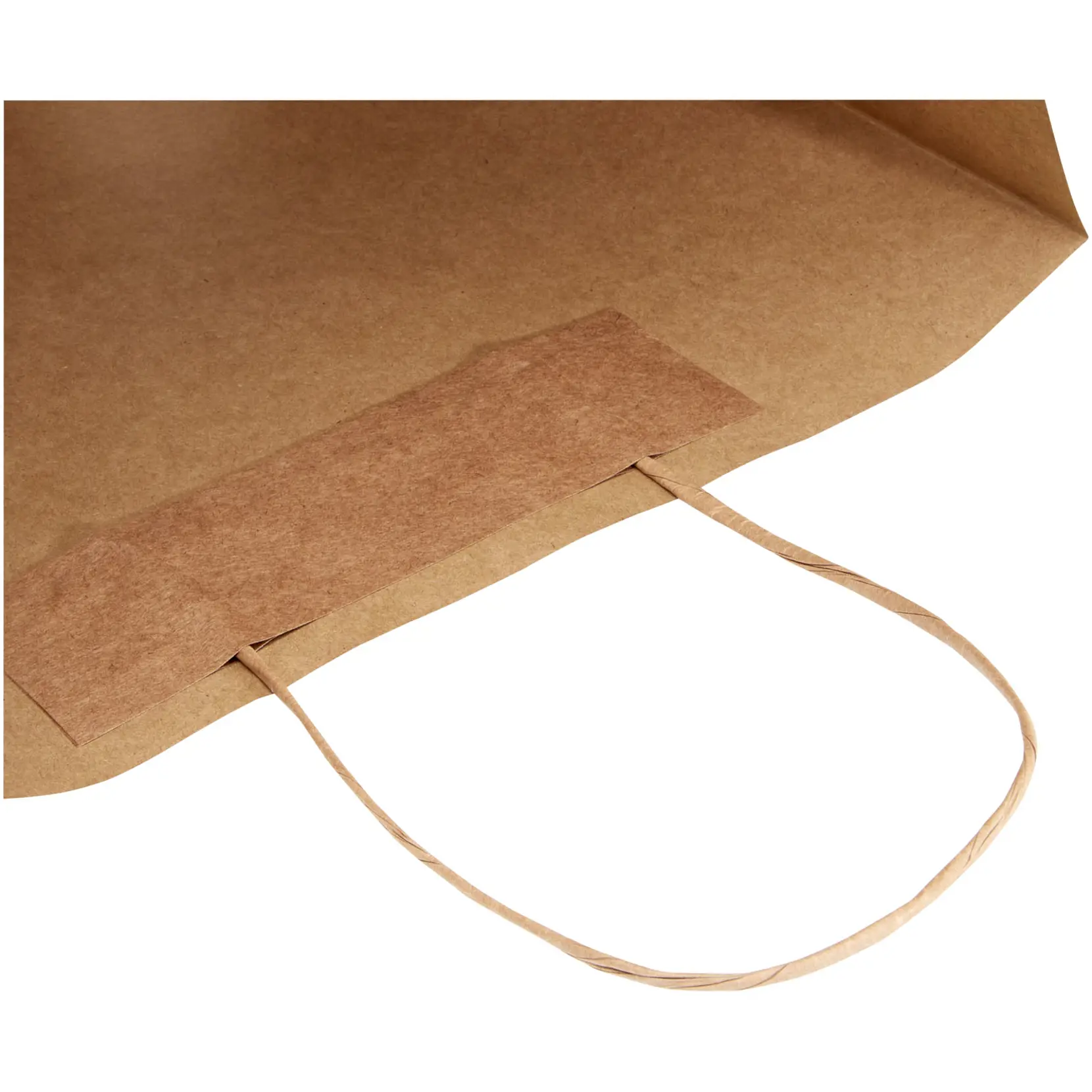 Bild på Kraftpapperspåse 120 g/m2 med tvinnade handtag  – large