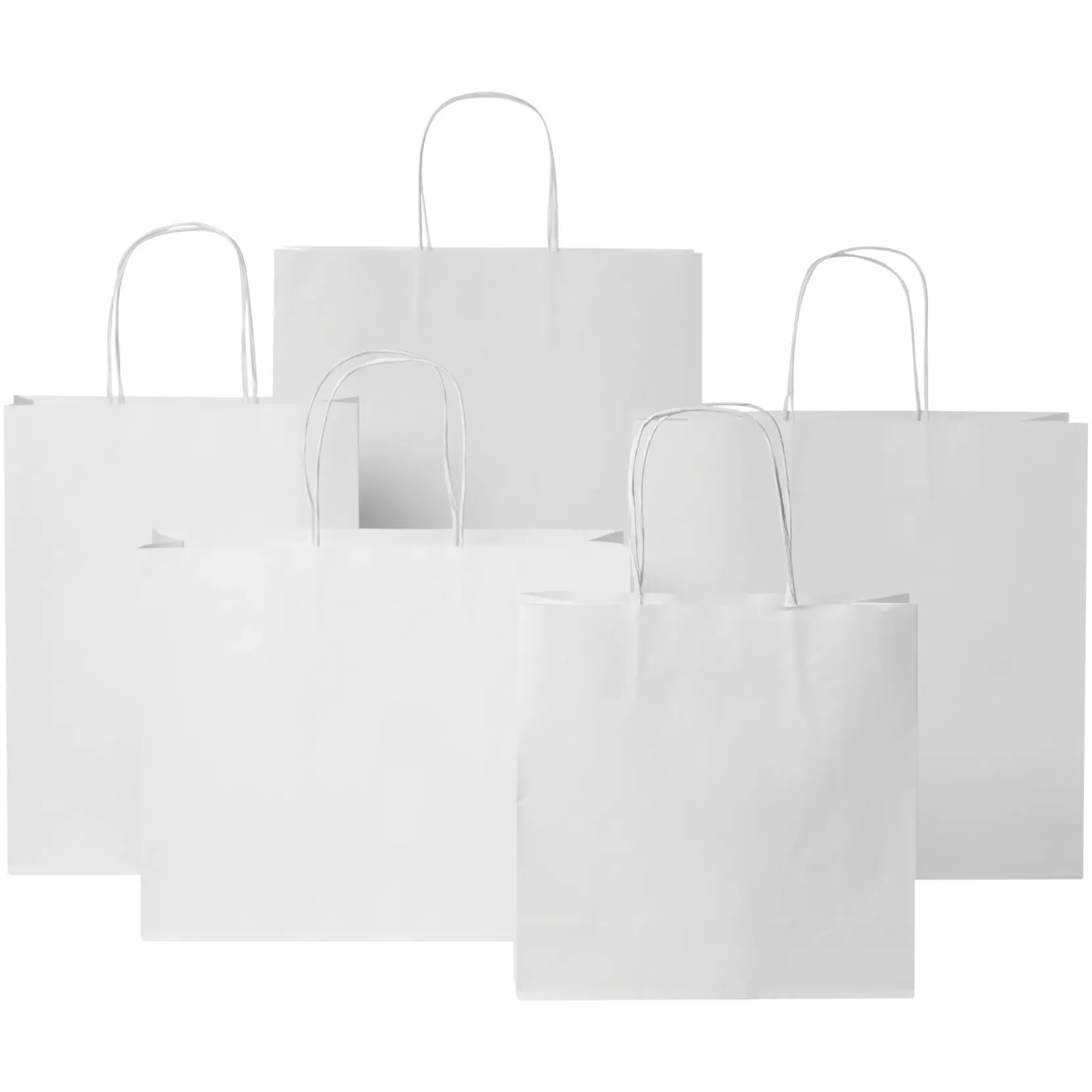 Bild på Kraftpapperspåse 120 g/m2 med tvinnade handtag – medium