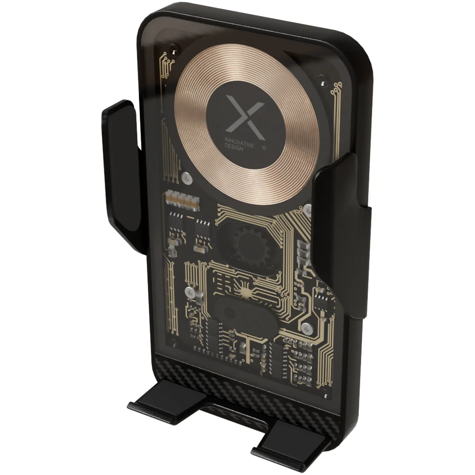 Bild på SCX.design V40 trådlös billaddare/telefonhållare 15 W