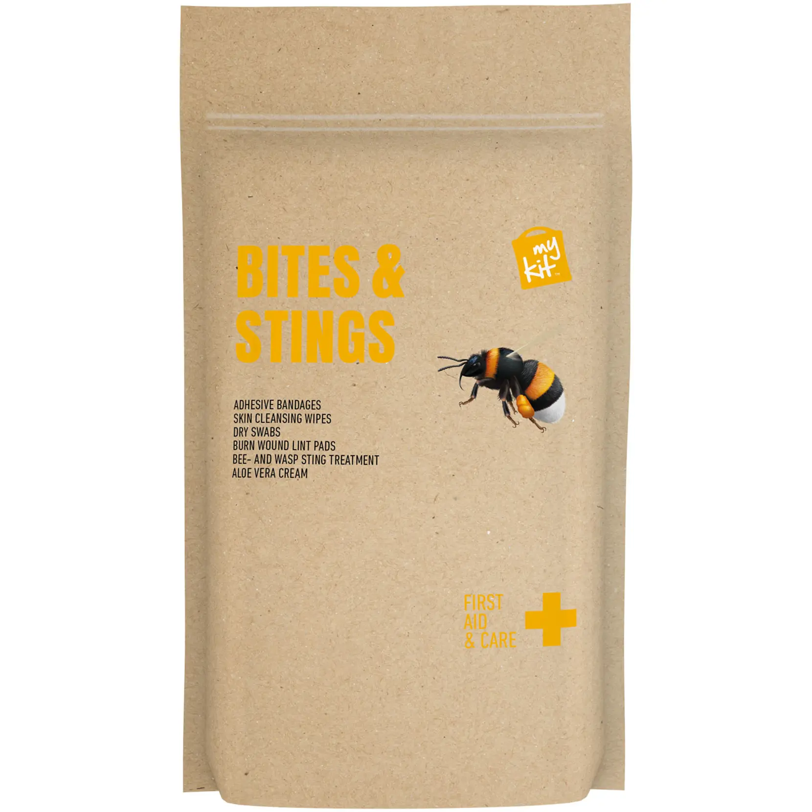 Bild på MyKit Bites & Stings med papperspåse