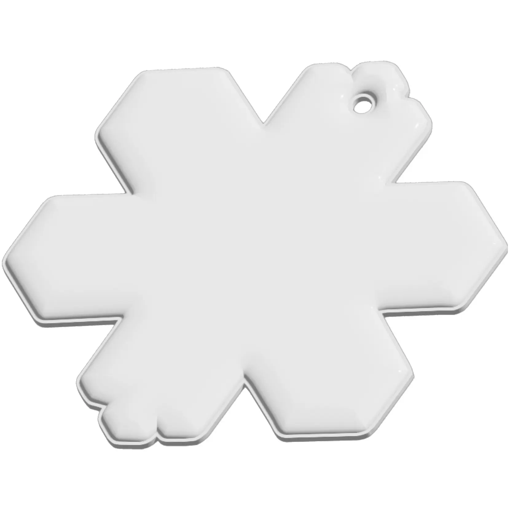 Bild på RFX™ H-10 snöflinga reflekterande TPU-hängare