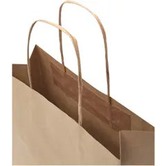Bild på Kraftpapperspåse 120 g/m2 med tvinnade handtag – small