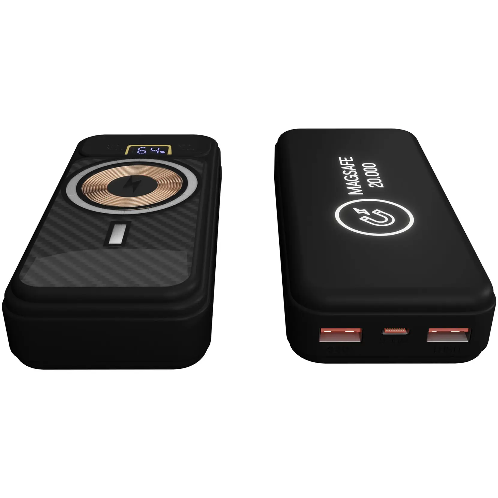 Bild på SCX.design P50 magnetisk powerbank på 20 000 mAh