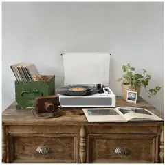 Bild på Prixton Studio lyxig skivspelare och musikspelare