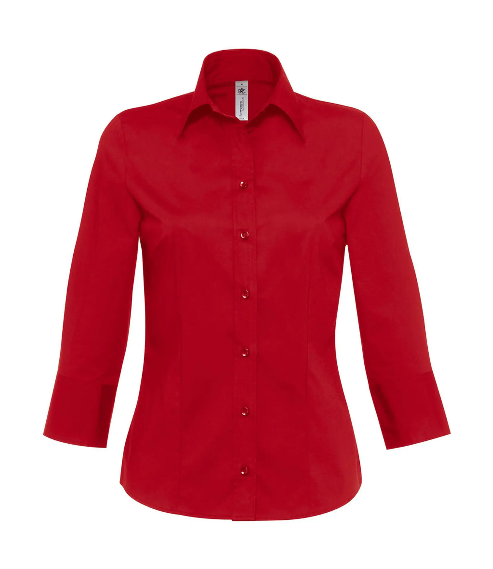 Bild på Milano/women Popelin Shirt 3/4 sleeves
