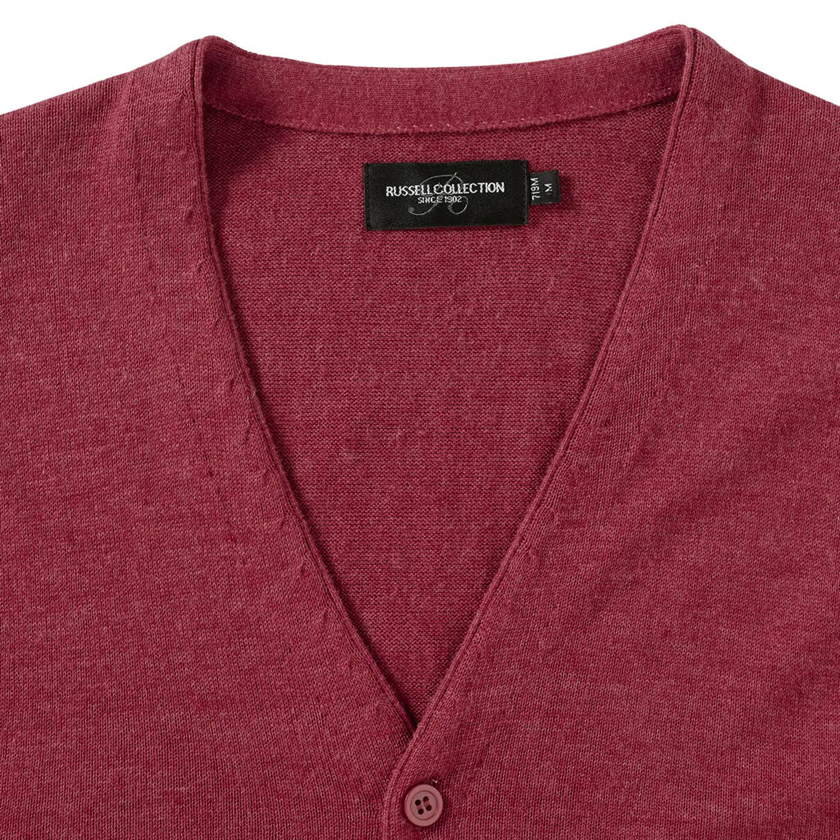 Bild på Men's V-Neck Sleeveless Knitted Cardigan