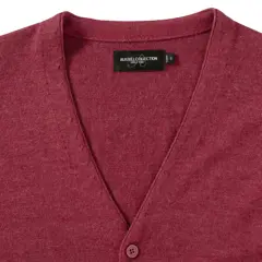 Bild på Men's V-Neck Sleeveless Knitted Cardigan