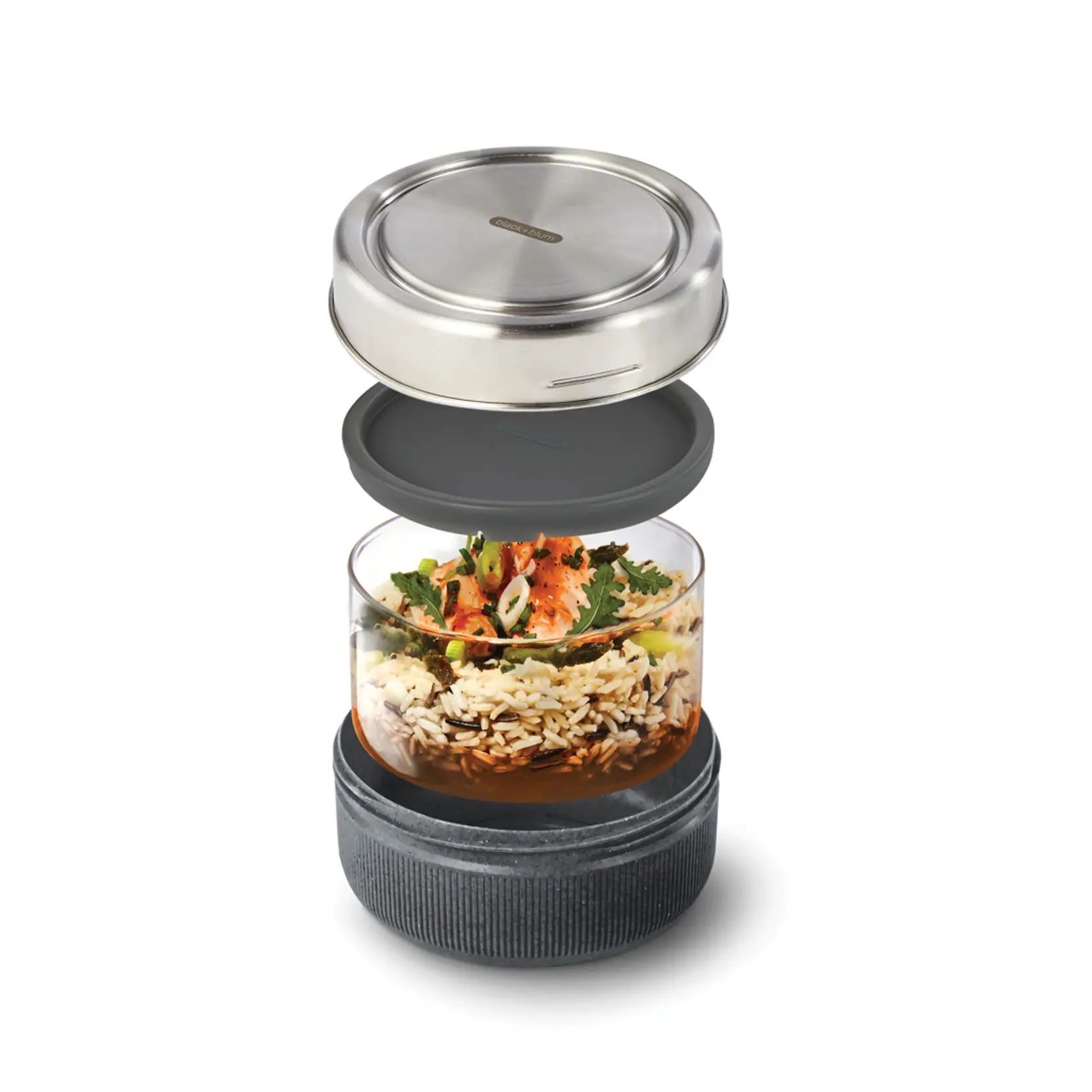 Bild på Black+Blum Lunchskål i glas 750 ml