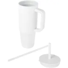 Bild på Brady 900 ml RCS-certifierad isolerad mugg med silikonsugrör