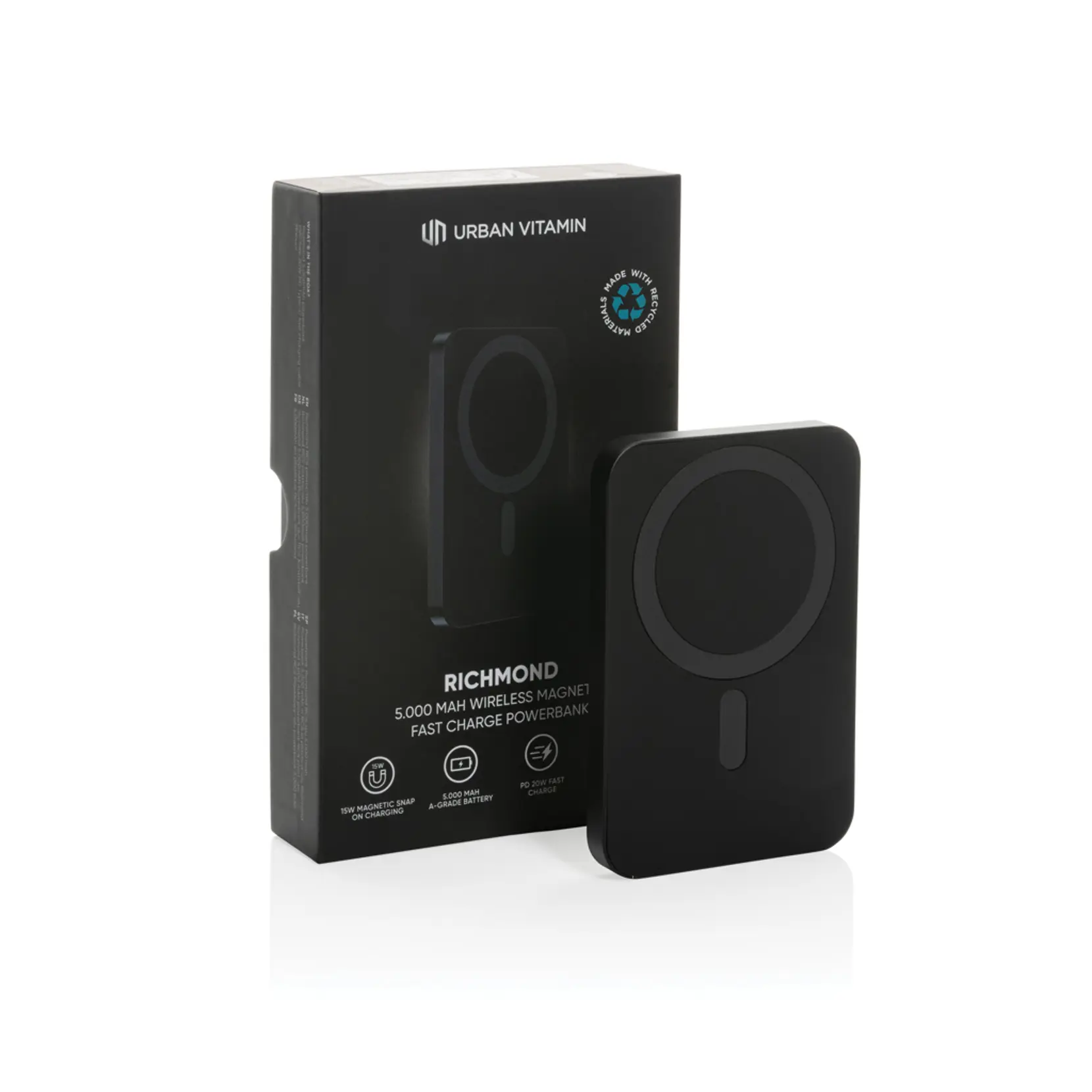 Bild på Urban Vitamin Richmond 5.000mAh powerbank RCS plast/alu