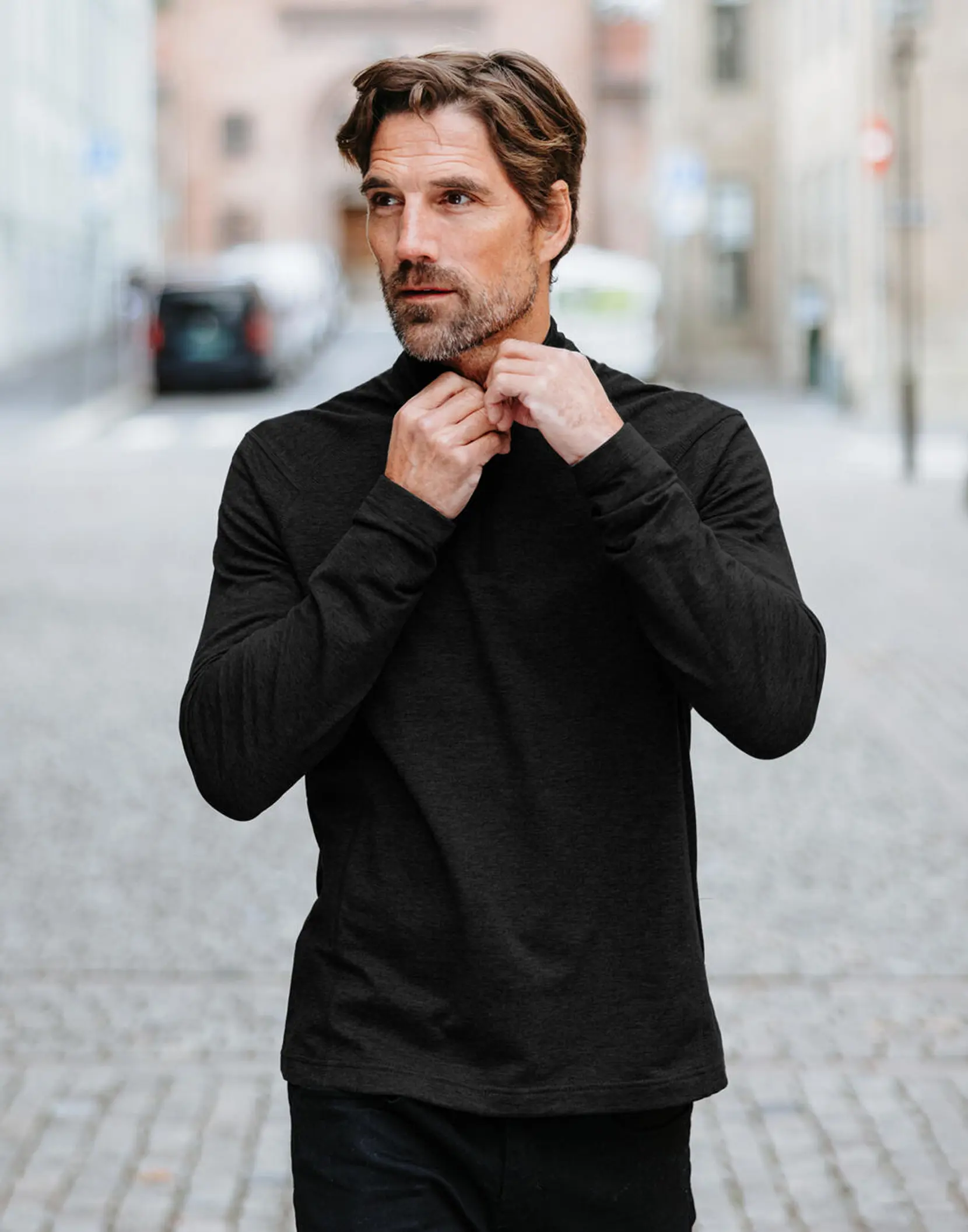 Bild på Mens Treeline 1/4 Zip Pullover