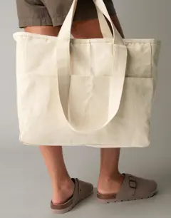 Bild på Double Handle Cargo Pocket Tote