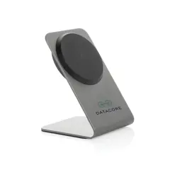 Bild på Terra aluminium 15W magnetisk trådlös telefonställ för mobil