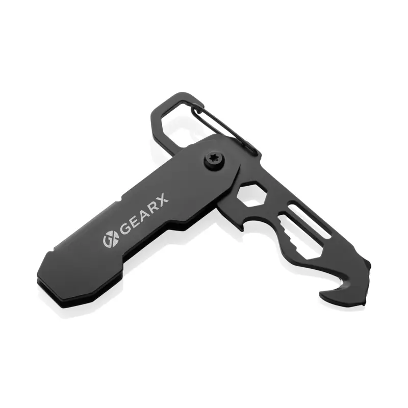 Gear X hopfällbart EDC-verktyg med karbinhake