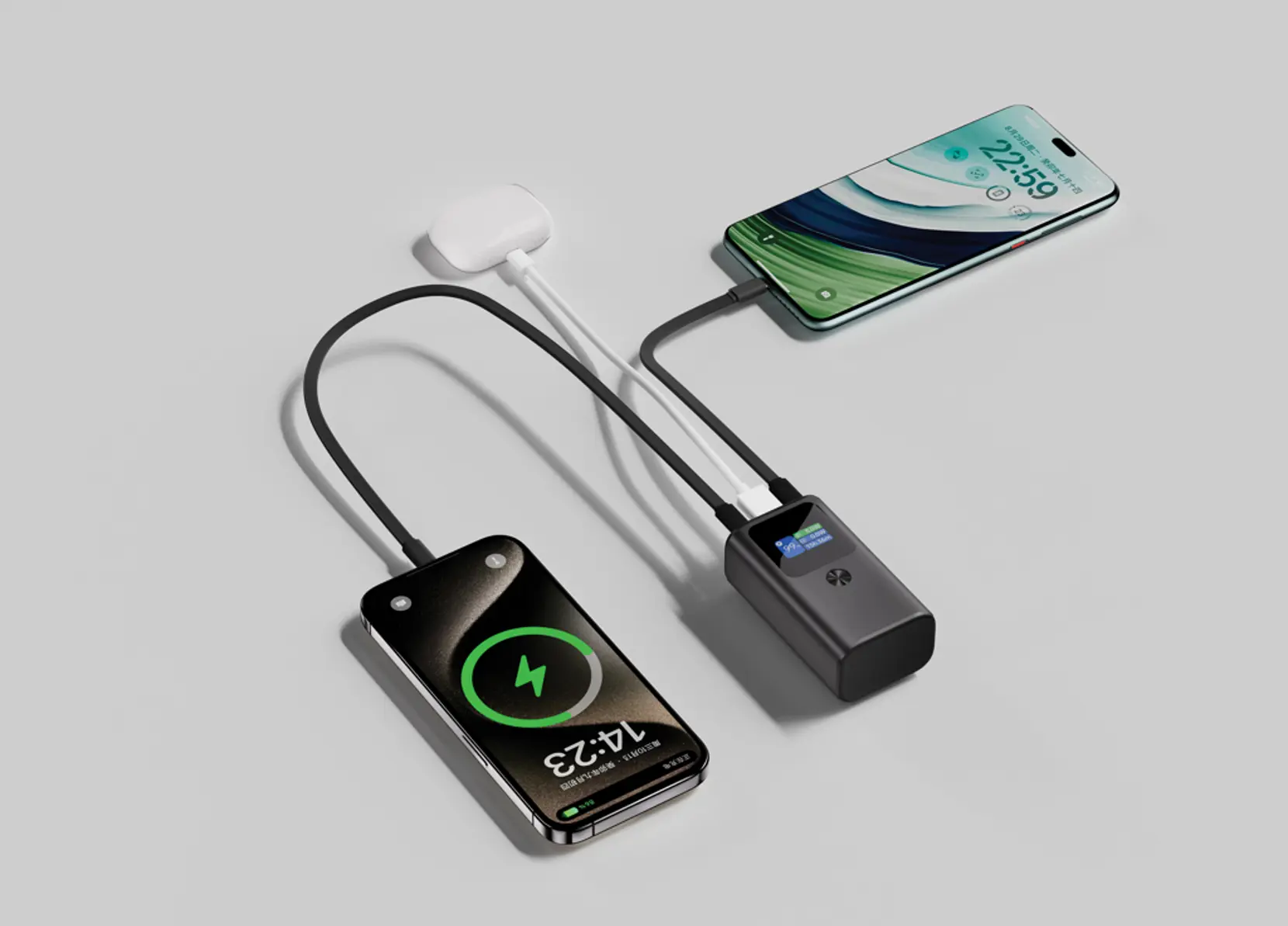Bild på Urban Vitamin Campbell 55 W 10 000 mAh powerbank, fickformat