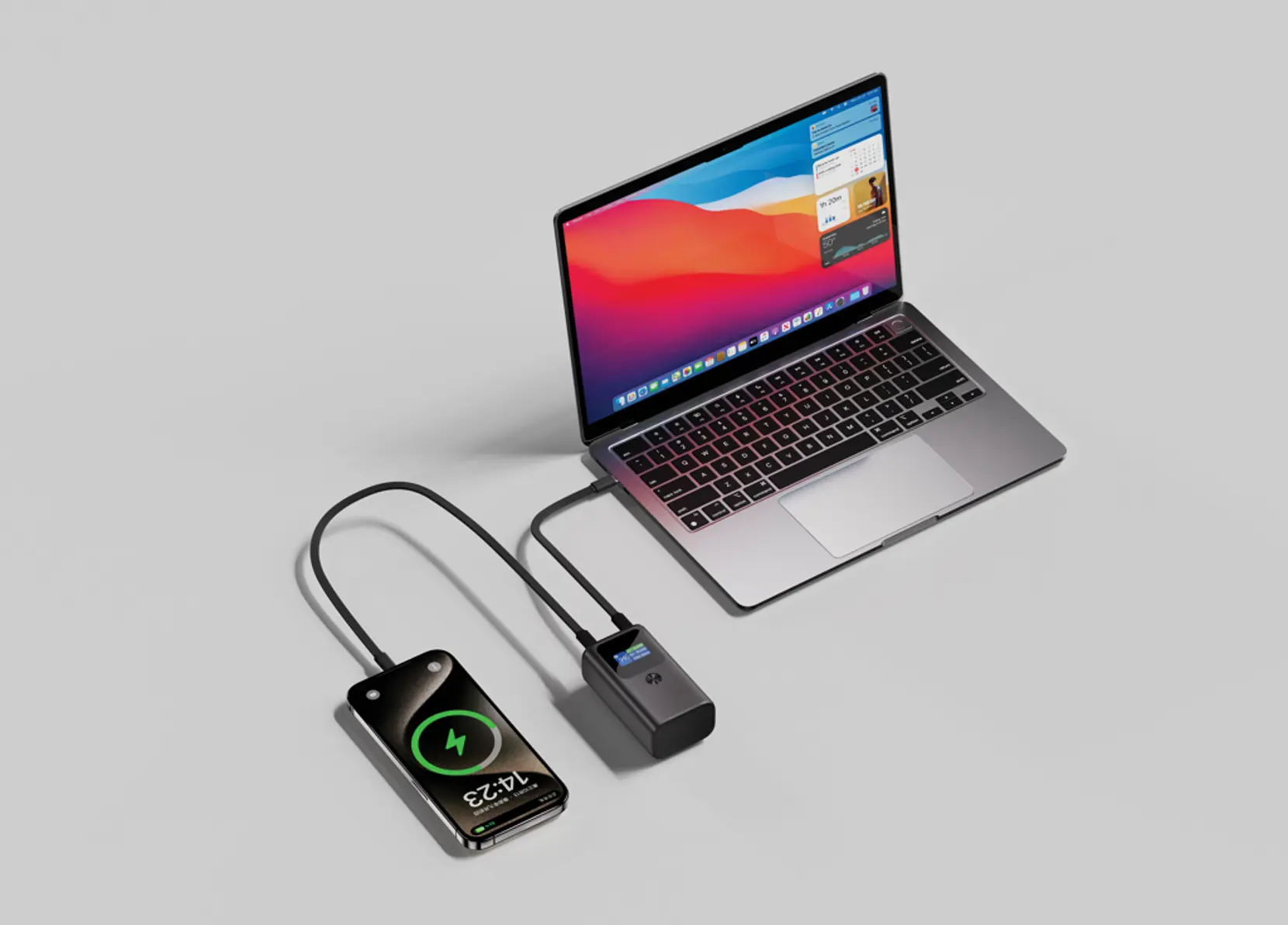 Bild på Urban Vitamin Campbell 55 W 10 000 mAh powerbank, fickformat