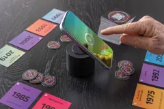 Bild på Magpulse RCS återvunnen plast 3W högtalare med magnetisk hål