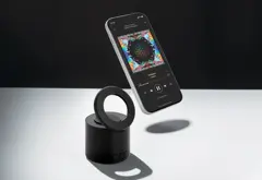 Bild på Magpulse RCS återvunnen plast 3W högtalare med magnetisk hål