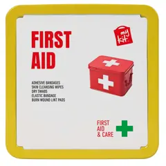 Bild på MyKit första hjälpen-kit i plåtburk