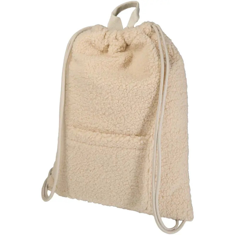 Bear ryggsäck med dragsko av GRS-certifierat återvunnet sherpa-material, 9 l