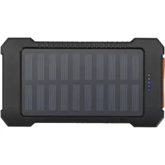 Bild på Altair 5 000 mAh 10 W robust solcellsbank av återvunnen plast med inbyggd ficklampa