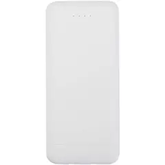 Bild på Adhil 10 000 mAh 10 W powerbank av återvunnen plast med två inbyggda kablar