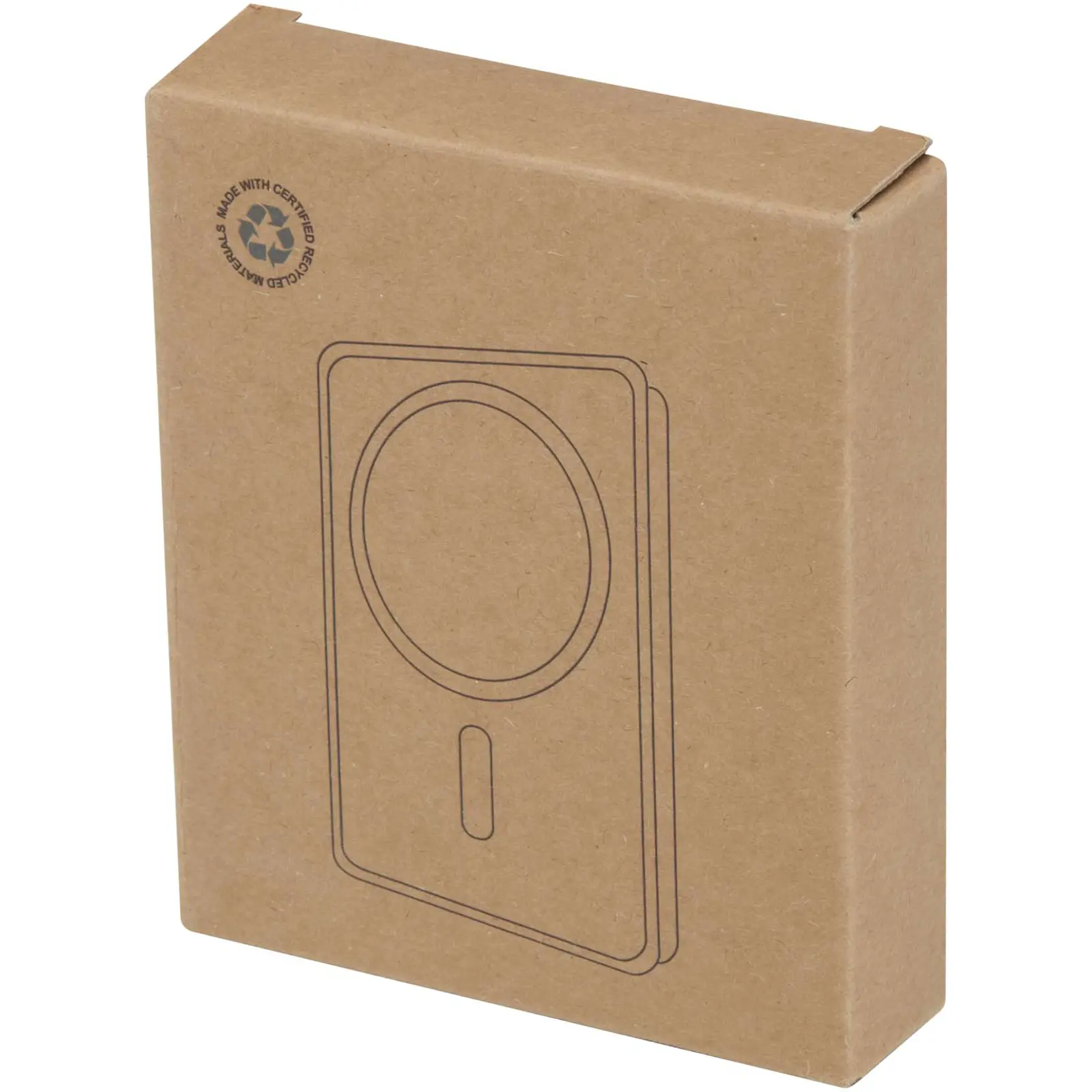 Bild på Acrab 10 000 mAh 15 W magnetisk trådlös powerbank med 20 W PD – tillverkad av återvunnen plast