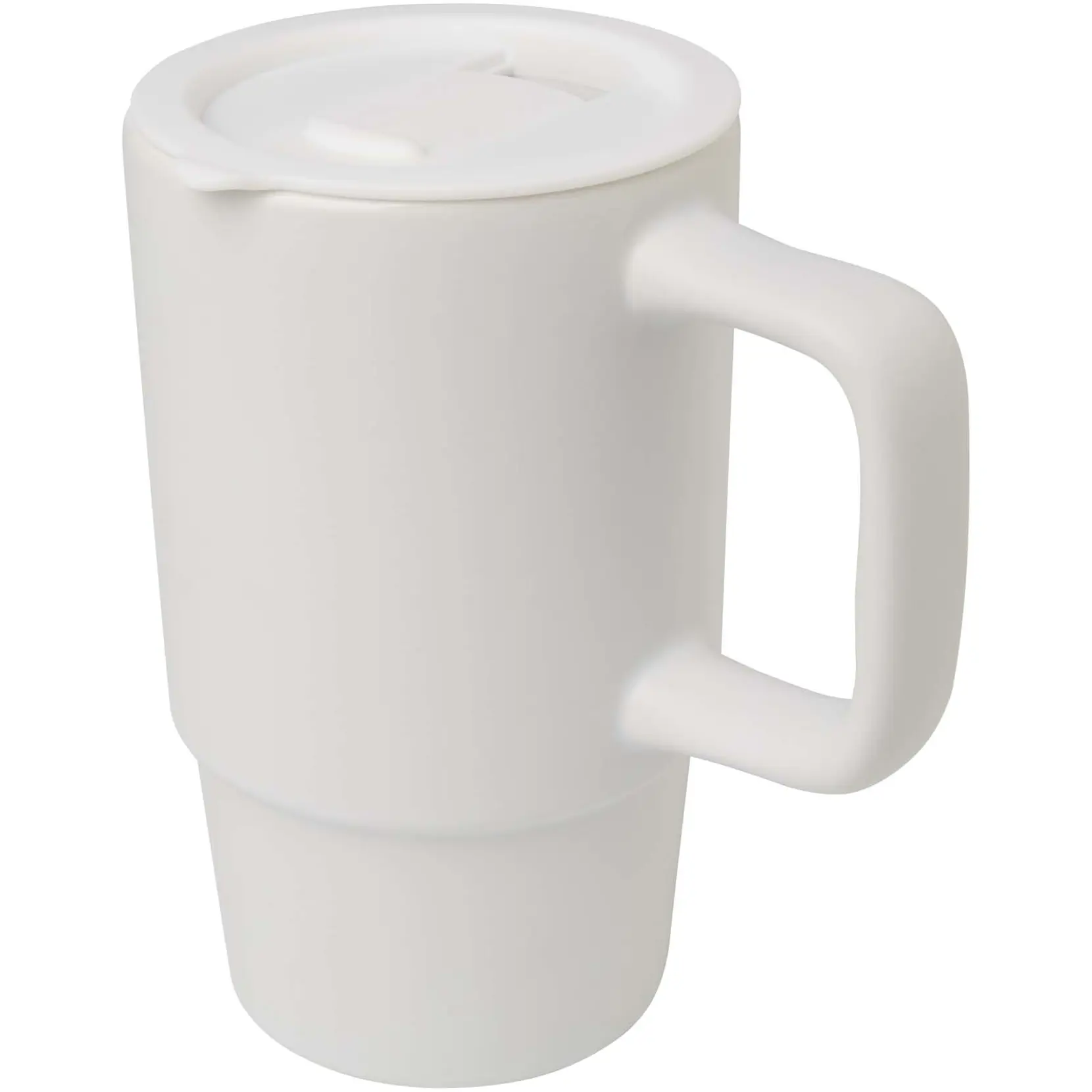 Bild på Carter 450 ml keramisk mugg med plastlock