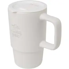 Bild på Carter 450 ml keramisk mugg med plastlock