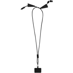 Bild på Funi nyckelband för smartphone av återvunnen plast med inbyggd datasynkroniseringskabel och 100 W snabbladdande 5-i-1-kabel