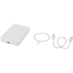 Bild på Acrab 5 000 mAh 15 W magnetisk trådlös powerbank med 20 W PD – tillverkad av återvunnen plast