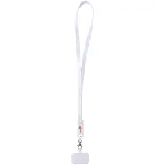Bild på Franz nyckelband för smartphone av återvunnen plast med inbyggd datasynkroniseringskabel och 65 W snabbladdande 5-i-1-kabel