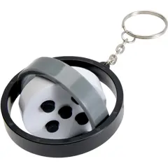 Bild på Spinx nyckelring med gyroskopisk fidget av återvunnen plast