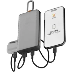 Bild på Xtorm XG2S101 Go2 10 000 mAh 15 W solcellsdriven powerbank med belysning 
