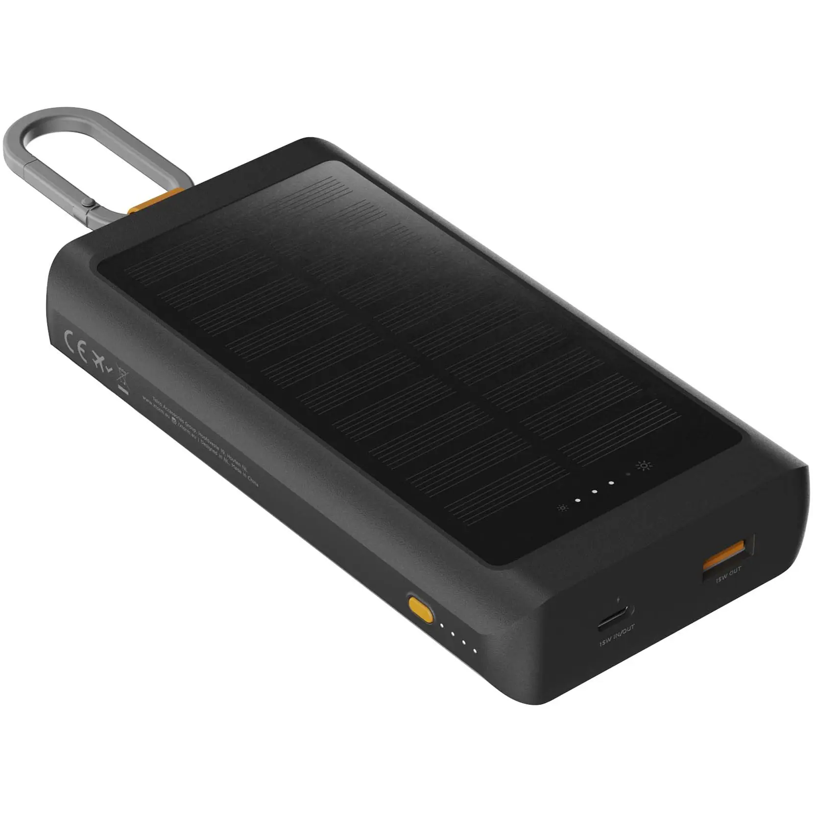 Bild på Xtorm XG2S101 Go2 10 000 mAh 15 W solcellsdriven powerbank med belysning 