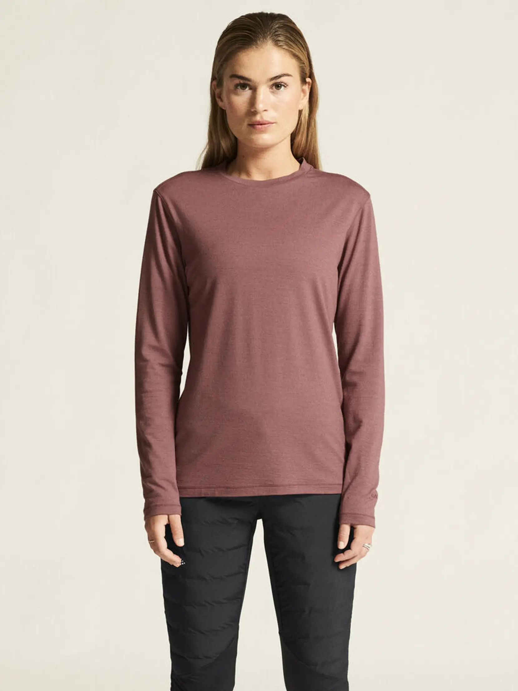 Bild på Wool Jersey LS CN W
