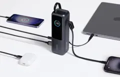 Bild på Anker Powerbank 25.000 mAh 165W med inbyggd utdragbar kabel